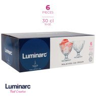 Coffret de 6 Coupes de Glace 30cl Malduves - LUMINARC