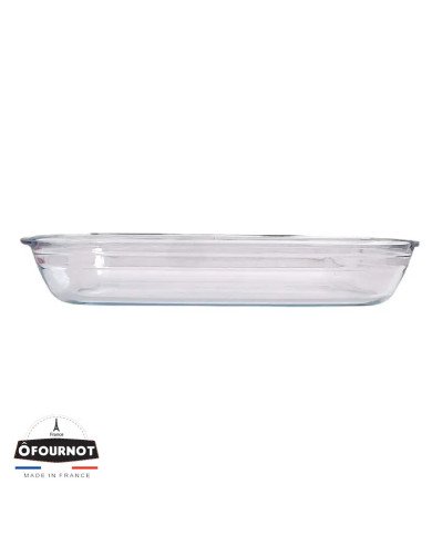 Plat à Four Rectangulaire en verre 33x20cm 1.8L - ÔFOURNOT Plat à Four Rectangulaire en verre 33x20cm 1.8L - ÔFOURNOT