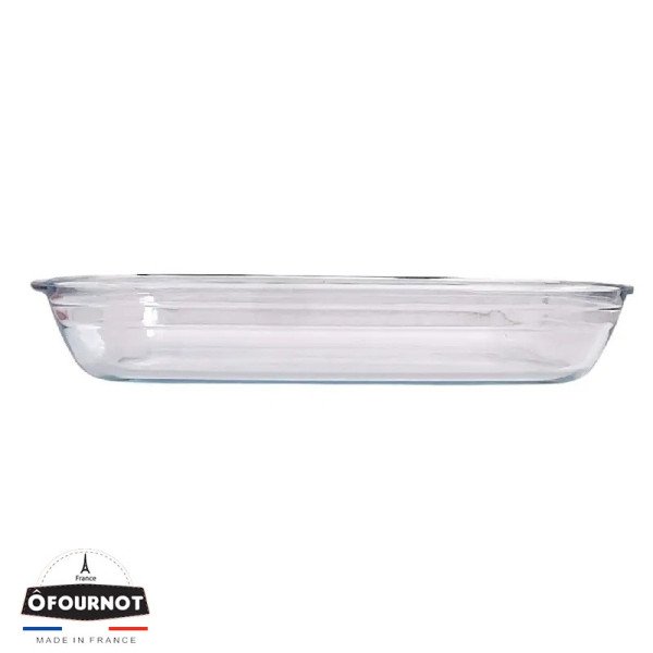 Plat à Four Rectangulaire en verre 35x22cm 2.6L - ÔFOURNOT