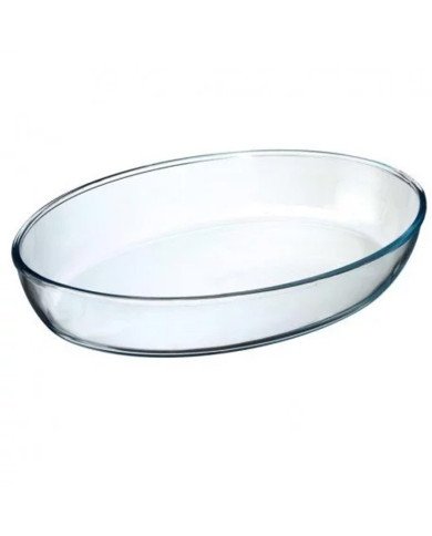 Plat à Four Ovale en verre 30x21cm 2.1L - ÔFOURNOT