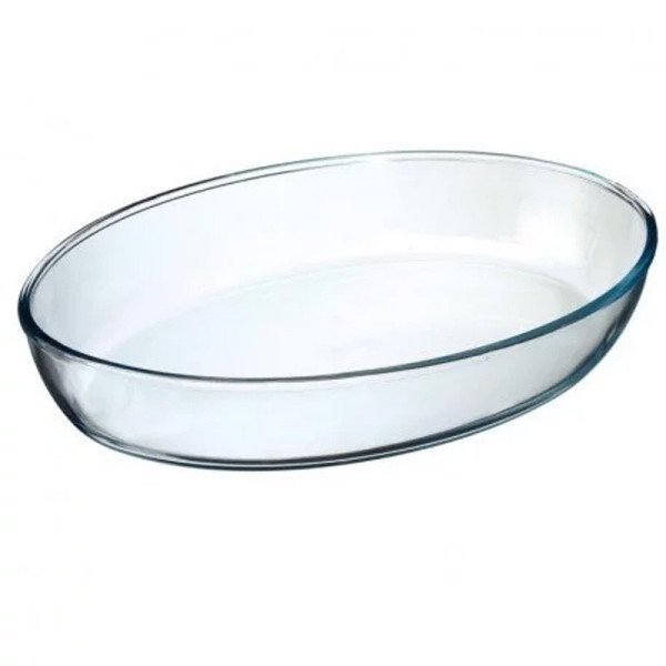 Plat à Four Ovale en verre 30x21cm 2.1L - ÔFOURNOT Plat à Four Ovale en verre 30x21cm 2.1L - ÔFOURNOT