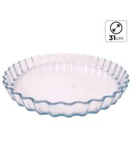 Moule à Tarte Rond en verre Ø 31cm 1.8L - ÔFOURNOT