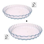 Lot Moule à Tarte Ø 27cm 1.3L + Moule à Tarte Ø 31cm 1.8L - ÔFOURNOT