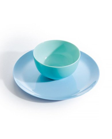 Assiette plate Diwali Light Blue 25cm - LUMINARC Assiette plate Diwali Light Blue 25cm - LUMINARC