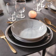 Assiette plate Diwali Noire 25cm - LUMINARC