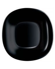 Assiette à dessert Carine Neo Black 19 x 19 cm - LUMINARC