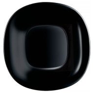 Assiette à dessert Carine Neo Black 19 x 19 cm - LUMINARC