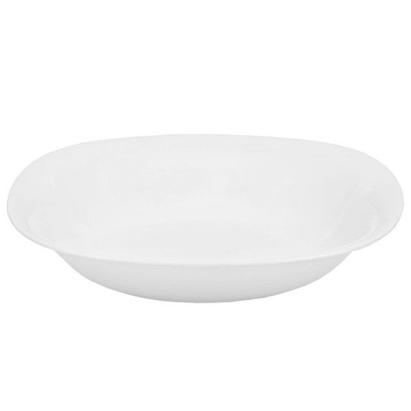 Assiette creuse Carine White 21 x 21 cm - LUMINARC Assiette creuse Carine White 21 x 21 cm - LUMINARC