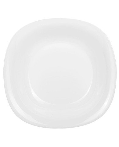Assiette creuse Carine White 21 x 21 cm - LUMINARC Assiette creuse Carine White 21 x 21 cm - LUMINARC