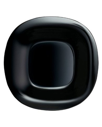 Assiette creuse Carine Noire 21 x 21 cm - LUMINARC Assiette creuse Carine Noire 21 x 21 cm - LUMINARC