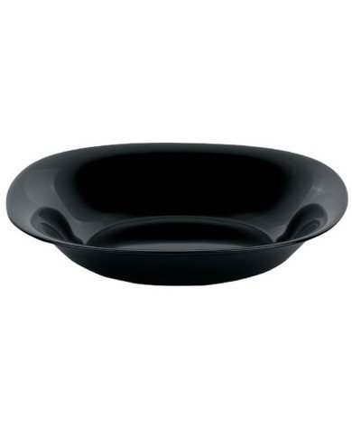 Assiette creuse Carine Noire 21 x 21 cm - LUMINARC Assiette creuse Carine Noire 21 x 21 cm - LUMINARC