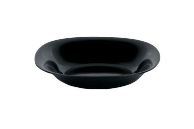 Assiette creuse Carine Noire 21 x 21 cm - LUMINARC