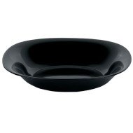 Assiette creuse Carine Noire 21 x 21 cm - LUMINARC