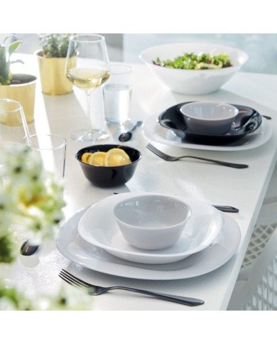 Assiette plate Carine Granit 27 x 27 cm - LUMINARC Assiette plate Carine Granit 27 x 27 cm - LUMINARC