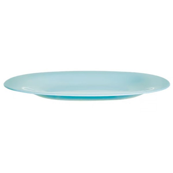 Assiette plate Carine Turquoise 27 x 27 cm - LUMINARC