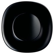 Assiette plate Carine Neo Black 27 x 27 cm - LUMINARC
