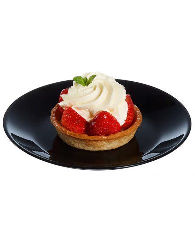 Assiette à dessert Zelie Noire 18 cm - LUMINARC Assiette à dessert Zelie Noire 18 cm - LUMINARC