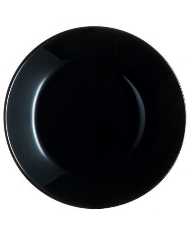 Assiette à dessert Zelie Noire 18 cm - LUMINARC Assiette à dessert Zelie Noire 18 cm - LUMINARC