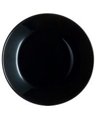 Assiette à dessert Zelie Noire 18 cm - LUMINARC