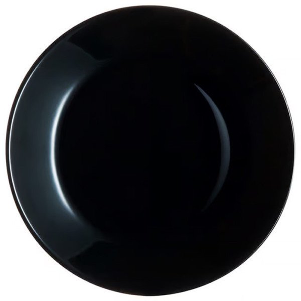 Assiette à dessert Zelie Noire 18 cm - LUMINARC