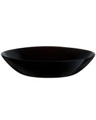 Assiette creuse Zelie Noire 20 cm - LUMINARC