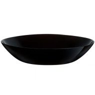 Assiette creuse Zelie Noire 20 cm - LUMINARC