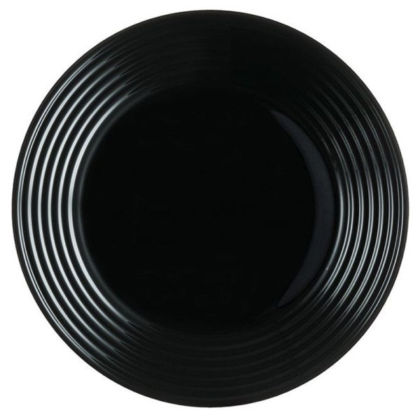 Assiette creuse Harena Black 23 cm - LUMINARC Assiette creuse Harena Black 23 cm - LUMINARC