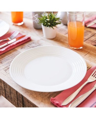 Assiette plate Harena 25 cm - LUMINARC Assiette plate Harena 25 cm - LUMINARC