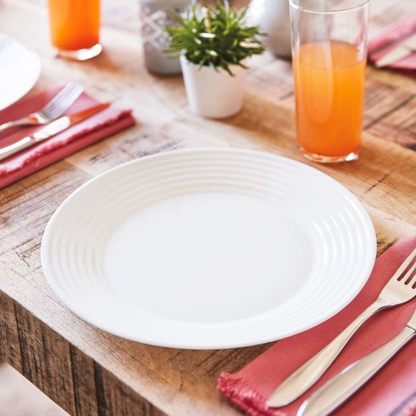 Assiette plate Harena 25 cm - LUMINARC Assiette plate Harena 25 cm - LUMINARC