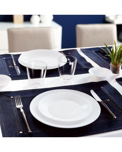 Assiette plate Harena 25 cm - LUMINARC Assiette plate Harena 25 cm - LUMINARC