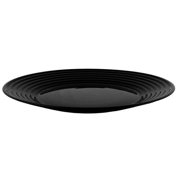 Assiette plate Harena Black 25 cm - LUMINARC
