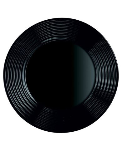 Assiette plate Harena Black 25 cm - LUMINARC Assiette plate Harena Black 25 cm - LUMINARC