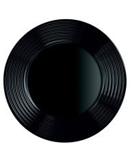 Assiette plate Harena Black 25 cm - LUMINARC