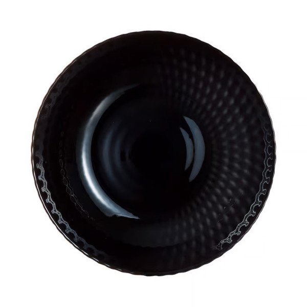 Assiette creuse Pampille Black 20 cm - LUMINARC Assiette creuse Pampille Black 20 cm - LUMINARC