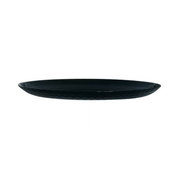 Assiette plate Pampille Black 25 cm - LUMINARC Assiette plate Pampille Black 25 cm - LUMINARC