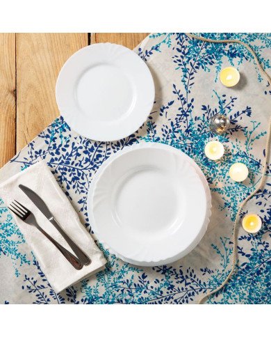 Assiette plate Cadix 23,8 cm - LUMINARC