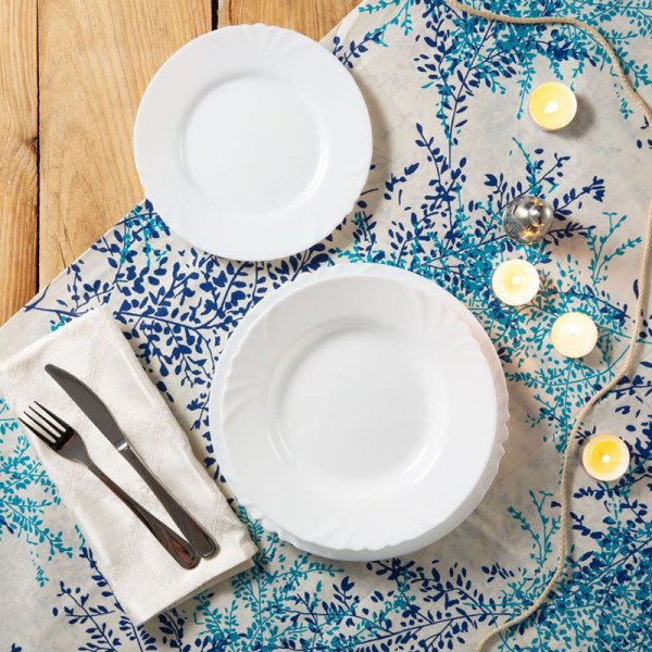 Assiette plate Cadix 23,8 cm - LUMINARC Assiette plate Cadix 23,8 cm - LUMINARC