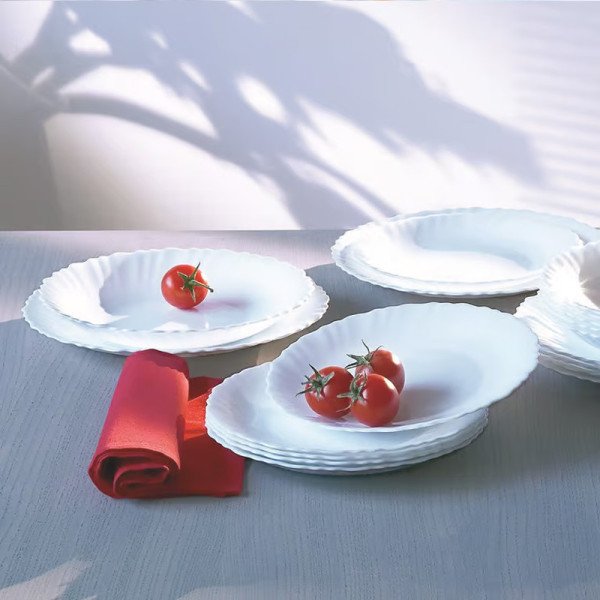 Assiette à dessert Feston 19 cm - LUMINARC Assiette à dessert Feston 19 cm - LUMINARC