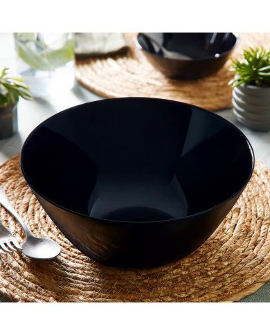 Saladier Zelie Noir 24 cm - LUMINARC Saladier Zelie Noir 24 cm - LUMINARC