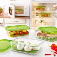 Boîte de conservation alimentaire carrée Keep'n' Box 38 cl - LUMINARC