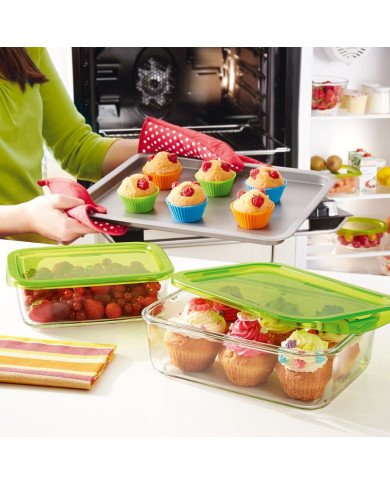 Boîte de Conservation Rectangulaire Keep'n' Box 76 cl - LUMINARC Boîte de Conservation Rectangulaire Keep'n' Box 76 cl - LUMINARC