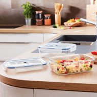 Boîte de Conservation Hermétique avec Couvercle Bleu Pure Box Activ