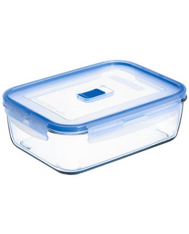 Boîte de Conservation Hermétique avec Couvercle Bleu Pure Box Active 1.9L - LUMINARC Boîte de Conservation Hermétique avec Couvercle Bleu Pure Box Active 1.9L - LUMINARC