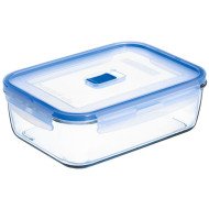 Boîte de Conservation Hermétique avec Couvercle Bleu Pure Box Active 1.9L - LUMINARC