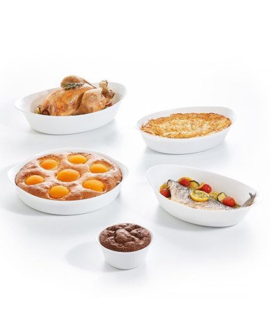 Plat à Four Ovale Smart Cuisine 32x20 cm - LUMINARC Plat à Four Ovale Smart Cuisine 32x20 cm - LUMINARC