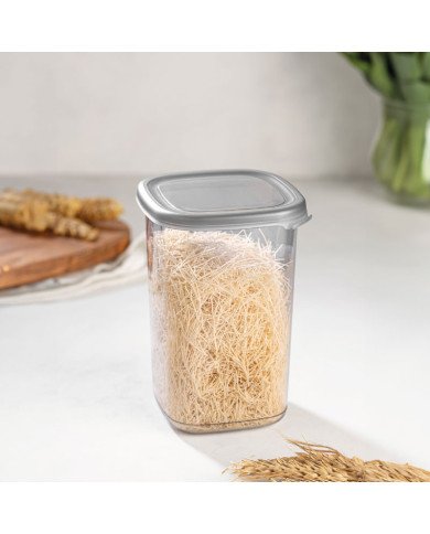 Boîte de rangement carrée Peggy 1.2L - FOLY Boîte de rangement carrée Peggy 1.2L - FOLY