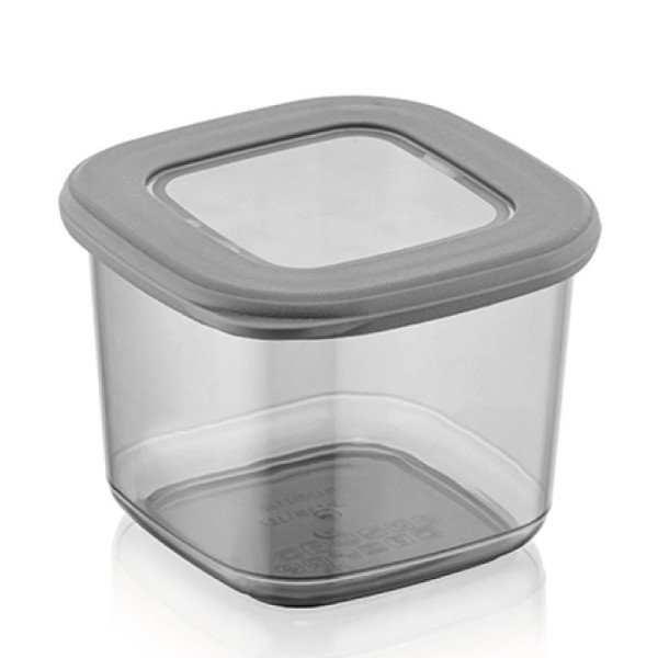 Boîte de Conservation Carrée Poli 550ml - FOLY Boîte de Conservation Carrée Poli 550ml - FOLY