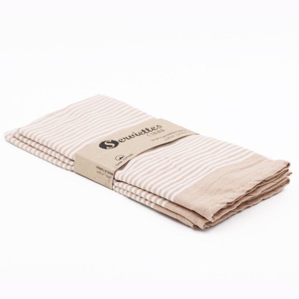 Lot De 3 Serviette De Table 40X60cm En Coton Lot De 3 Serviette De Table 40X60cm En Coton