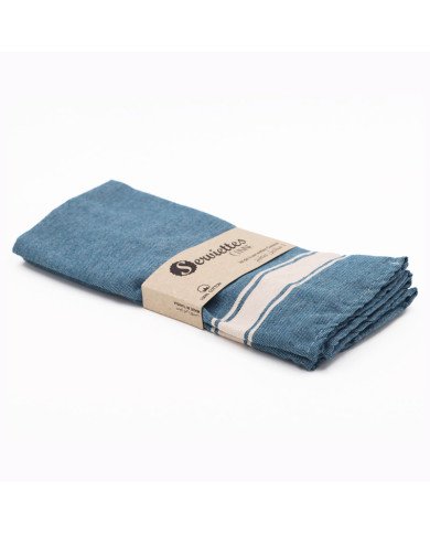 Lot De 3 Serviette De Table 40X60cm En Coton