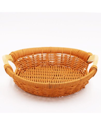 Corbeille à Pain Ronde en Osier avec Anse Ø 30cm Corbeille à Pain Ronde en Osier avec Anse Ø 30cm